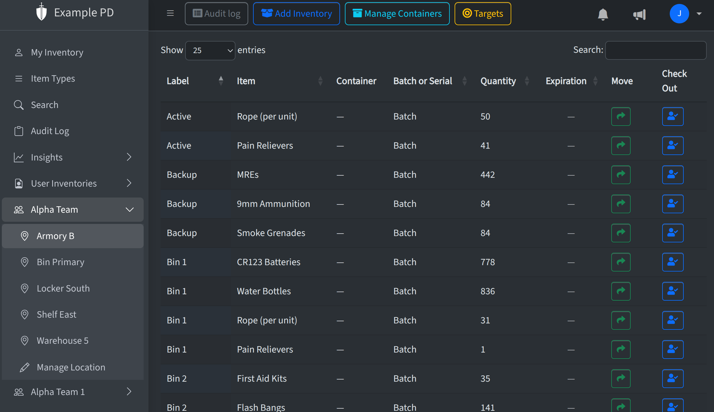 Desktop view with sidebar navigation visible