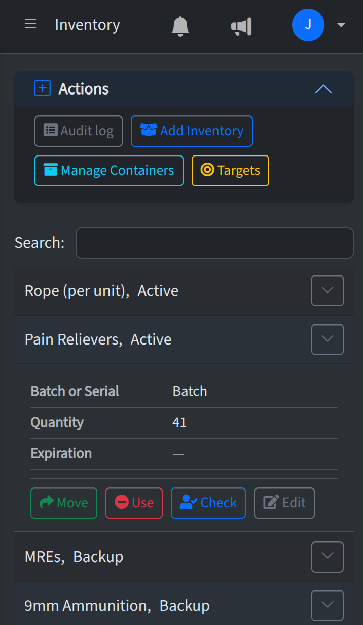 Mobile view with menu icon in top right; navigation hidden by default